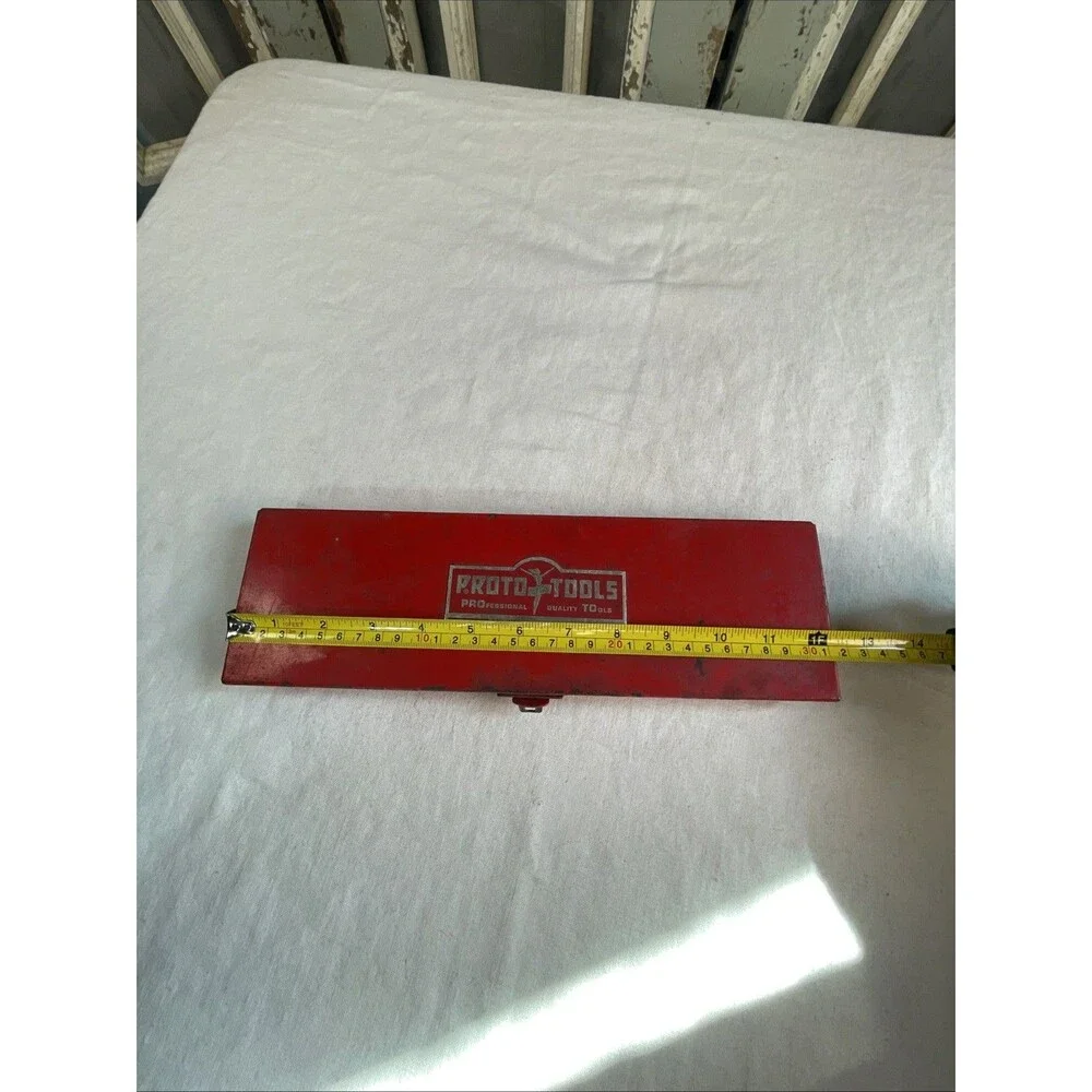 Vintage PROTO Tool Box #4796 W/ Flying Lady Emblem **Box Only**
